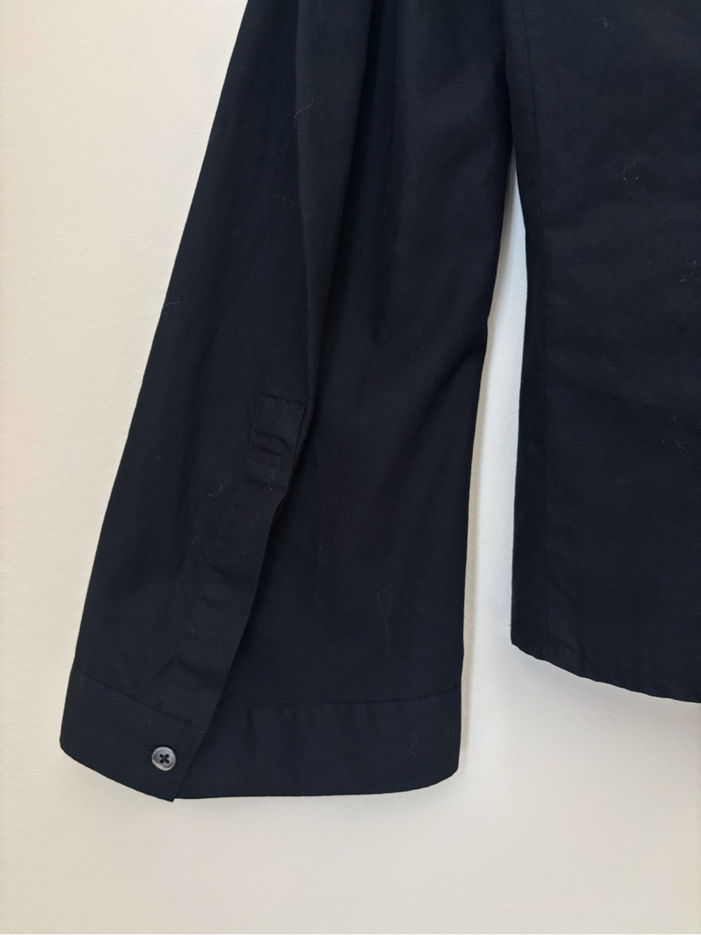 Ann Demeulemeester Black Button Down Shirt Sz 36 XXS - Picture 4 of 5